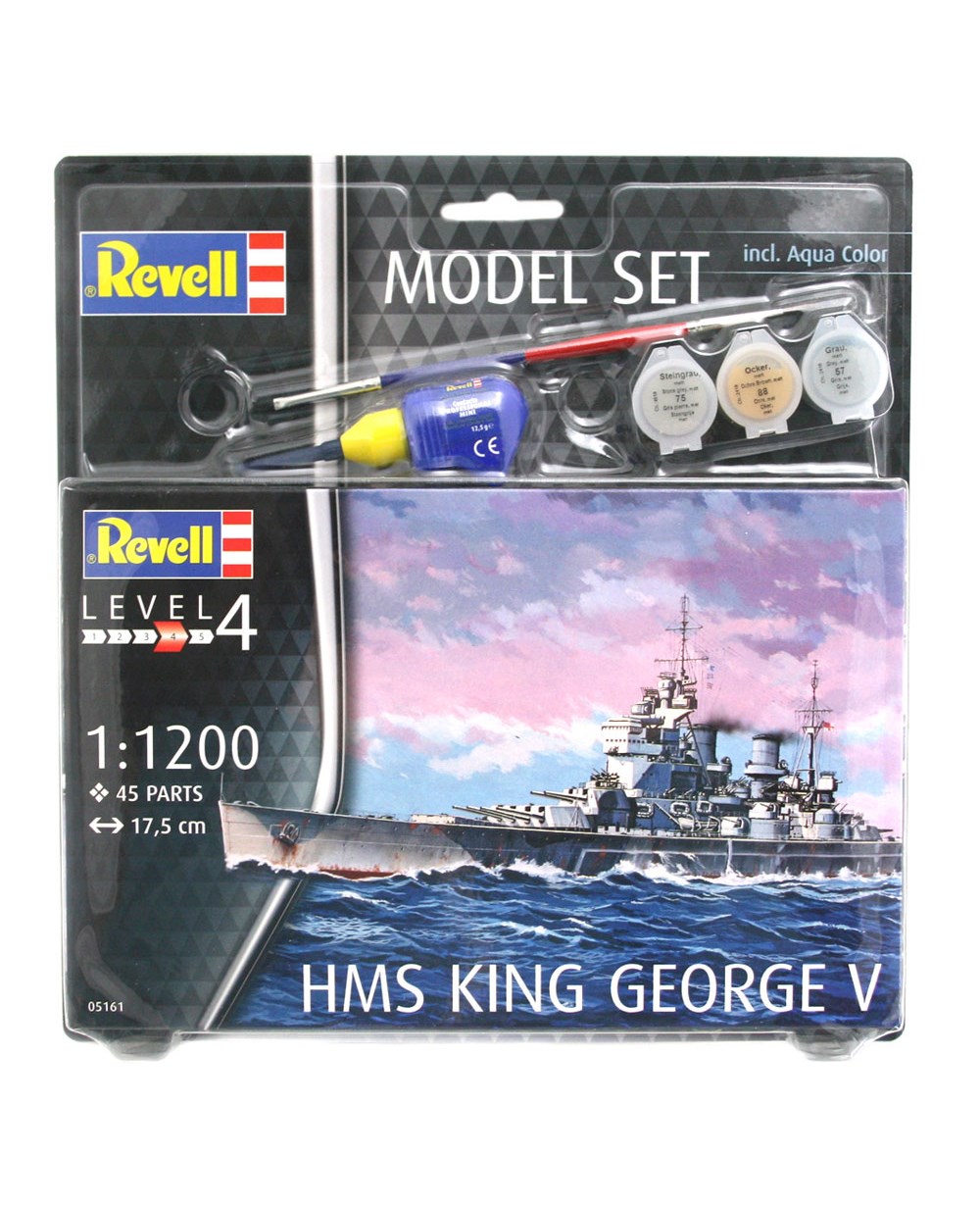 Breadcrumbut, REVELL, REVELL MODEL SET HMS KING GEORGEV