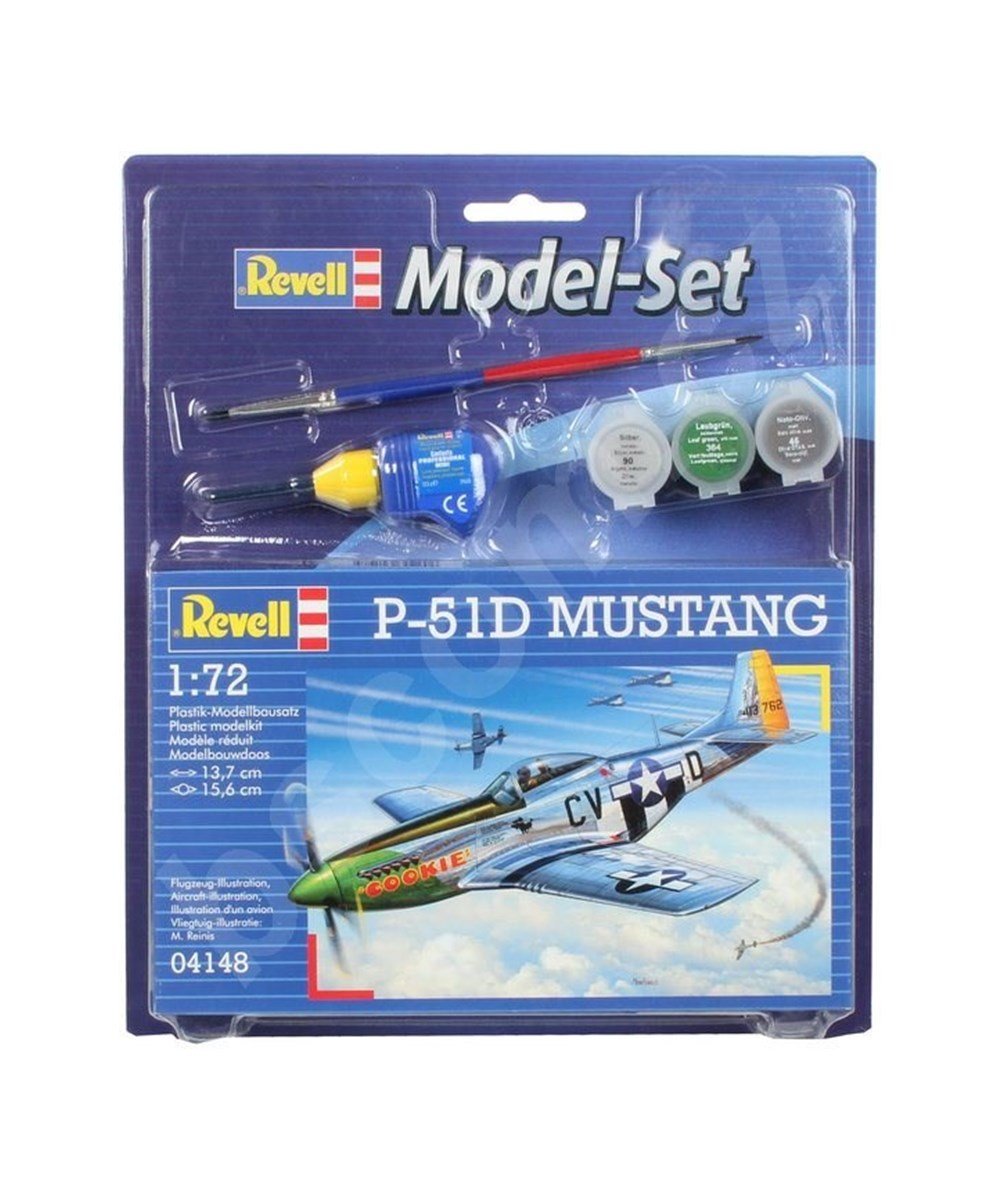Breadcrumbut, REVELL, Revell P-51D Mustang Maket Model Seti 64148