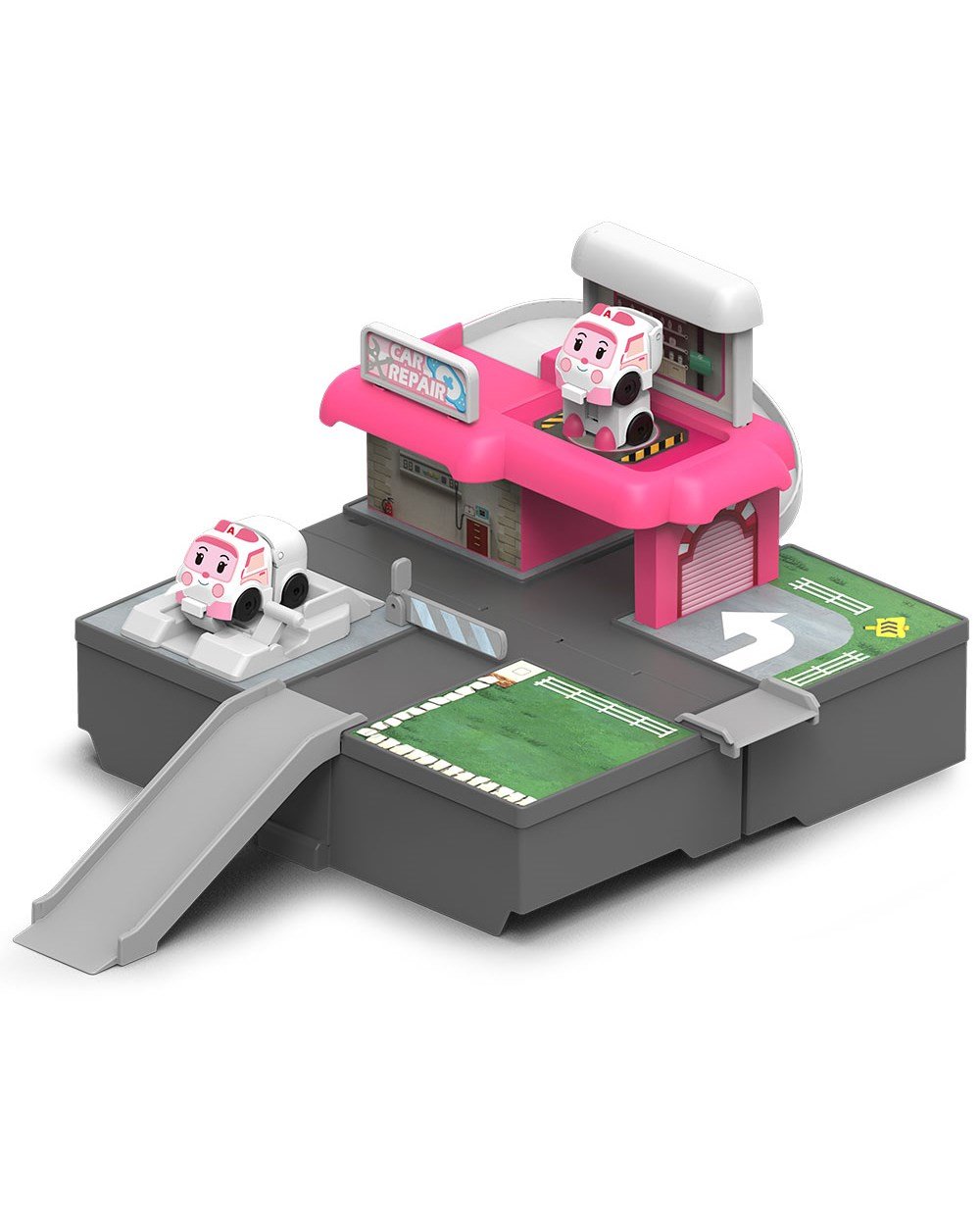Breadcrumbut, Robocar Poli, Robocar Poli Mini Oyun Seti Amber 83363