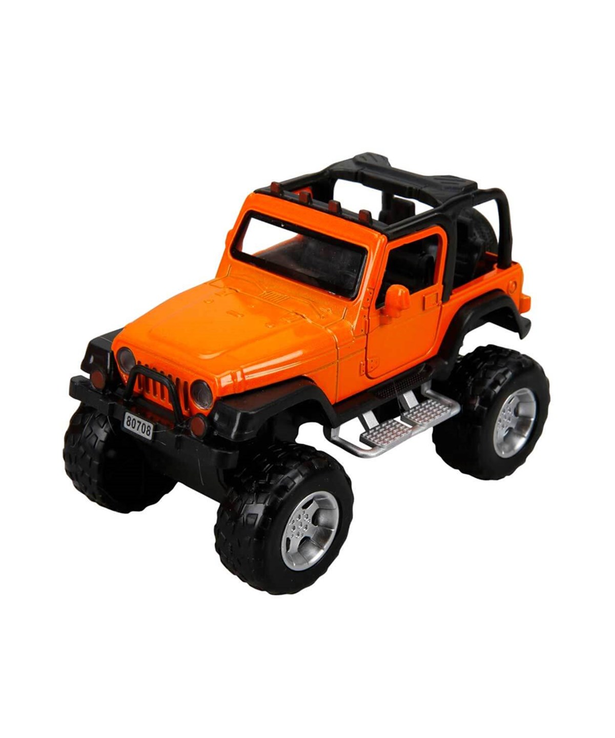 Breadcrumbut, Sunman, Sesli ve Işıklı Safari Jeep 13 cm. 08737 Üstü Açık Turuncu