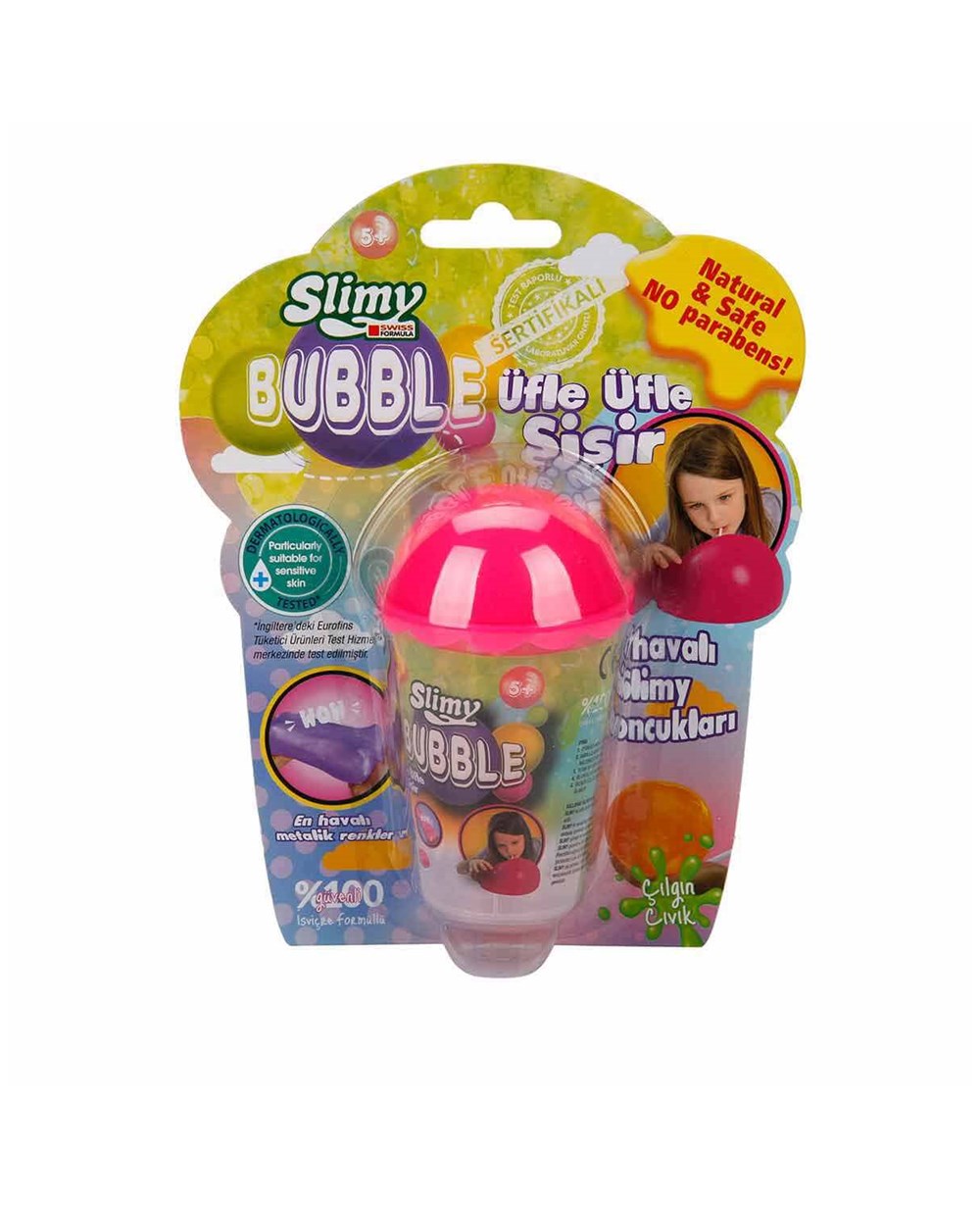 Breadcrumbut, Slimy, Slimy Bubble Slime 60 gr 25206 PEMBE
