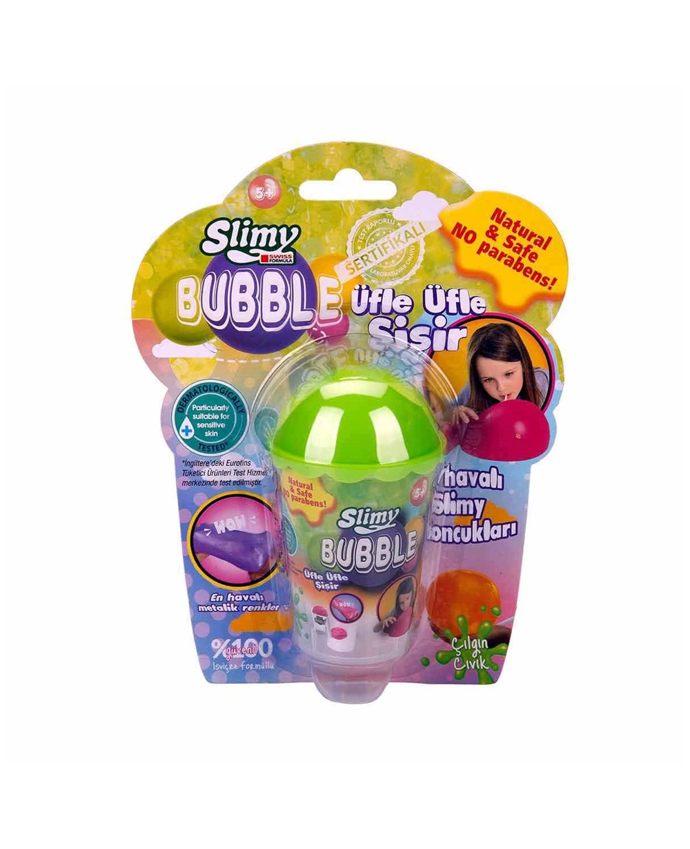 Breadcrumbut, Slimy, Slimy Bubble Slime 60 gr 25206 YEŞİL