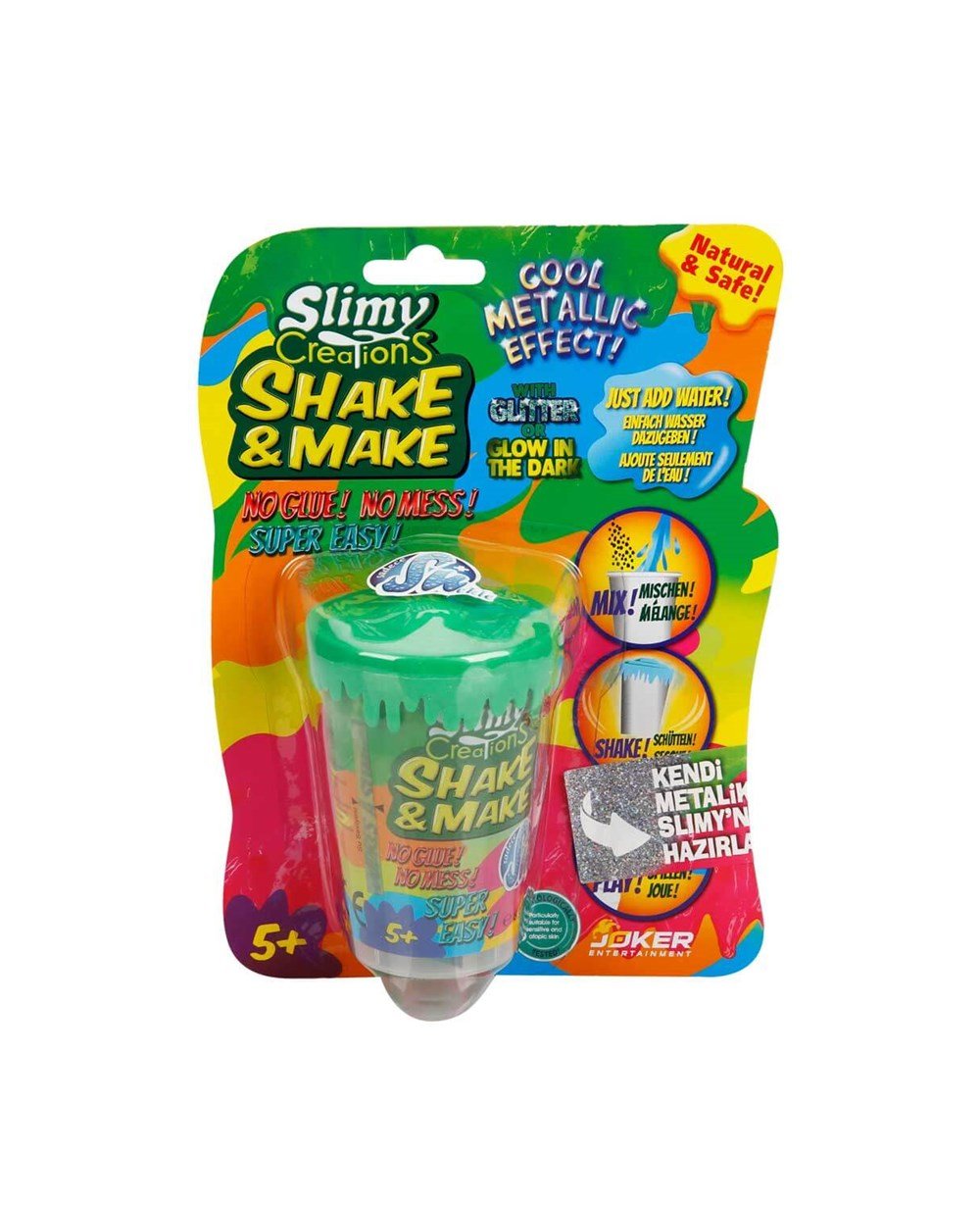 Breadcrumbut, Slimy, Slimy Creation Kendi Metalik Slimy’nı Yarat 8 gr 30767 Yeşil