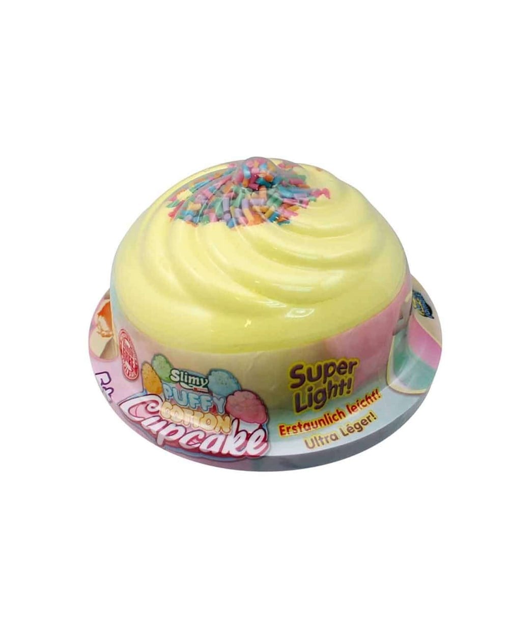 Breadcrumbut, Slimy, Slimy Puffy Coton Cupecake Slime 22 gr. - Sarı 22601