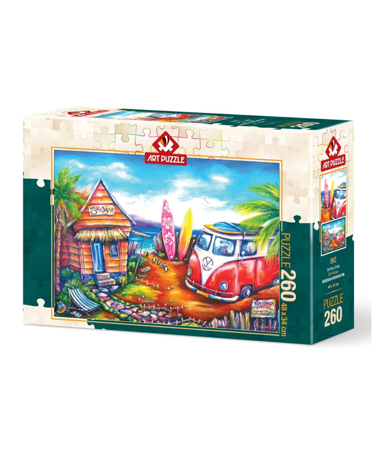 Breadcrumbut, ART PUZZLE, SÖRF KAMPI - 260 PARÇA