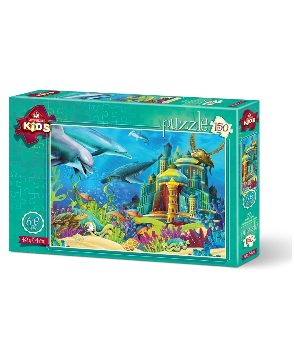 Breadcrumbut, ART PUZZLE, SU ALTI KALESİ - 150 PARÇA