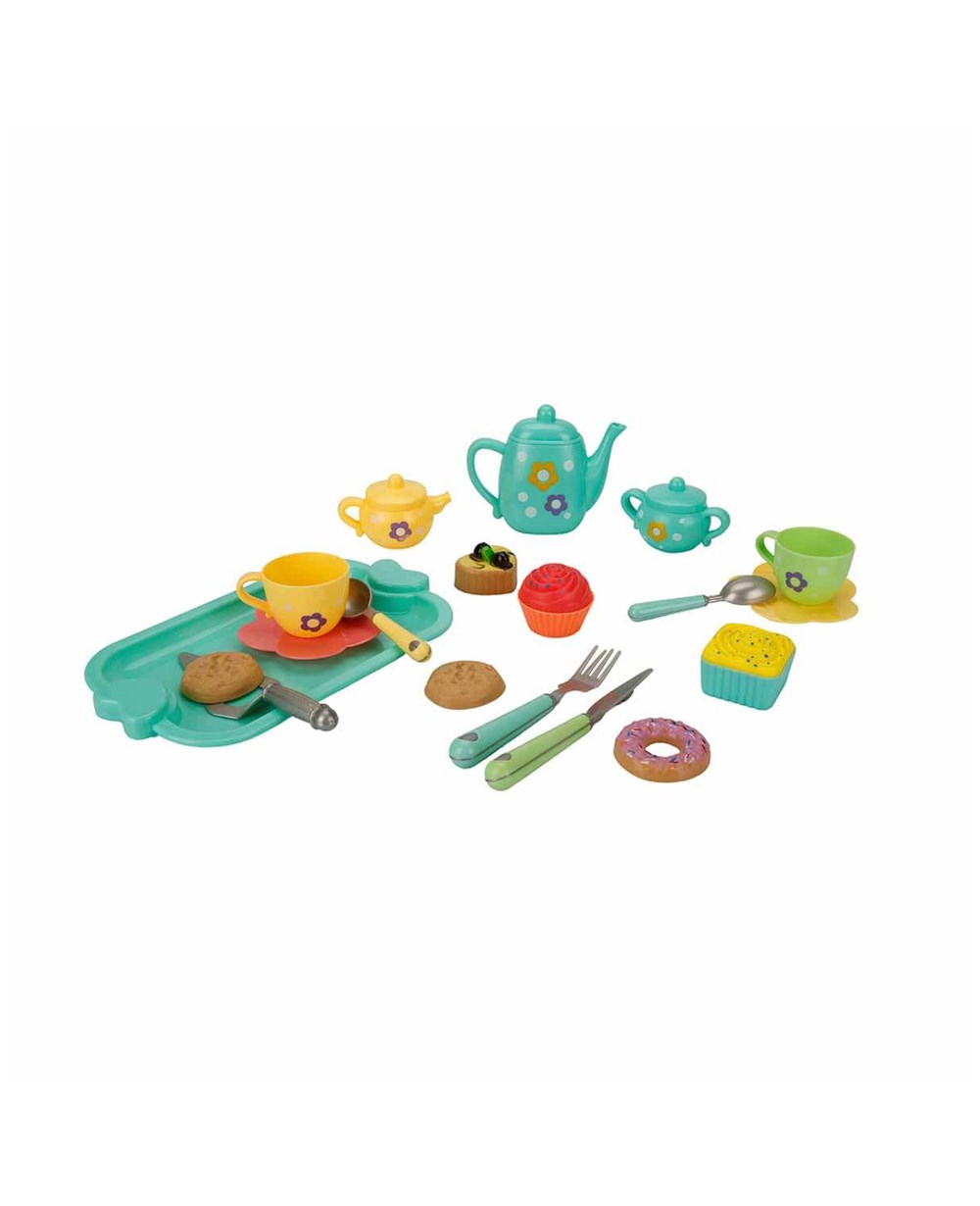 Breadcrumbut, Sunman, Sunman Little Chef Tepsili Çay Oyun Seti 27424 Yeşil