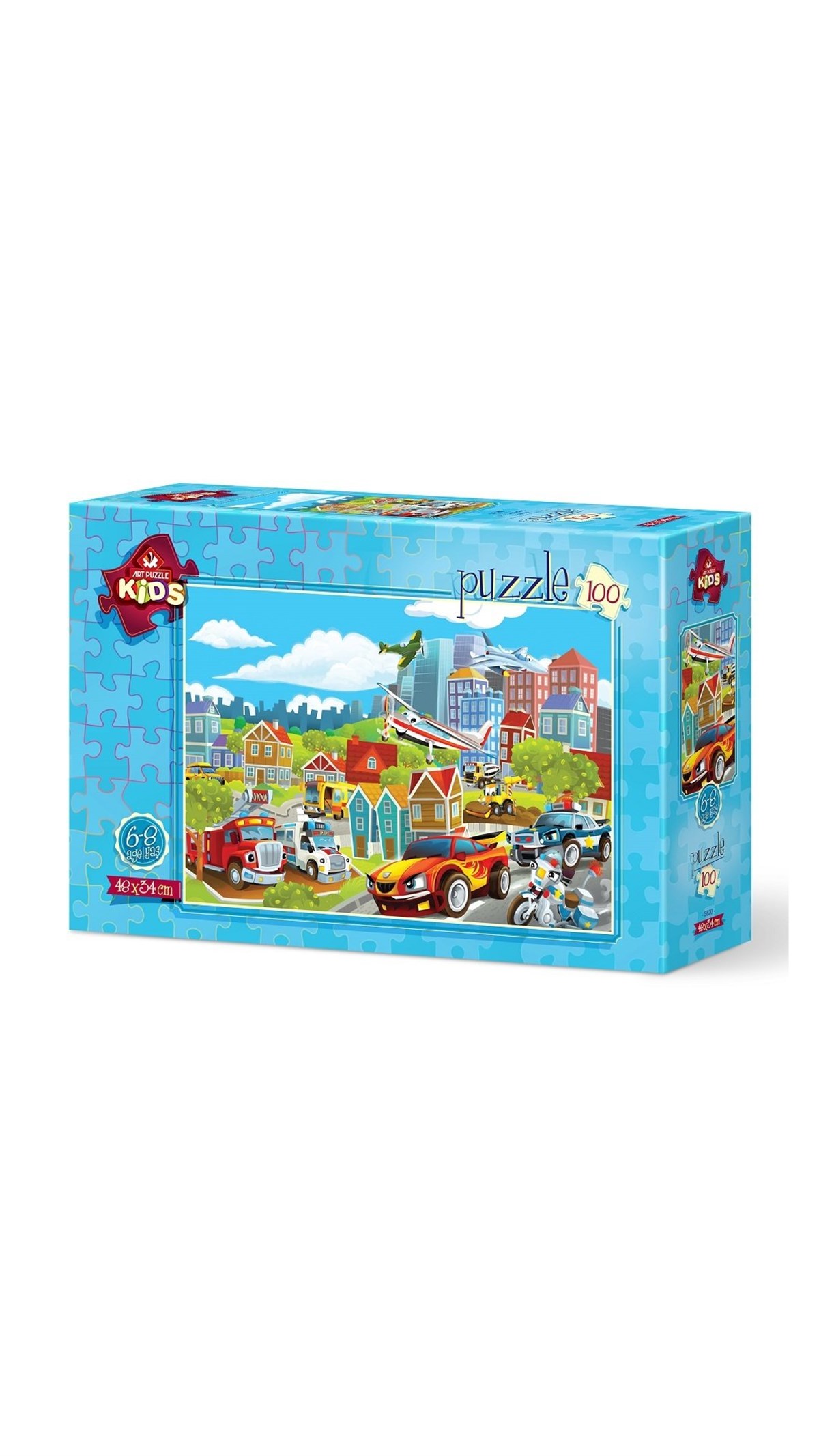 Breadcrumbut, ART PUZZLE, TAŞITLAR - 100 PARÇA 5620