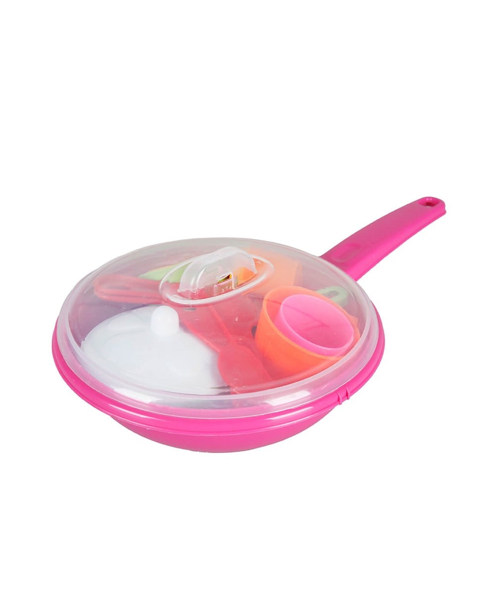 Breadcrumbut, Dede, TAVA SET 14686 Pembe Mutfak Gereçleri