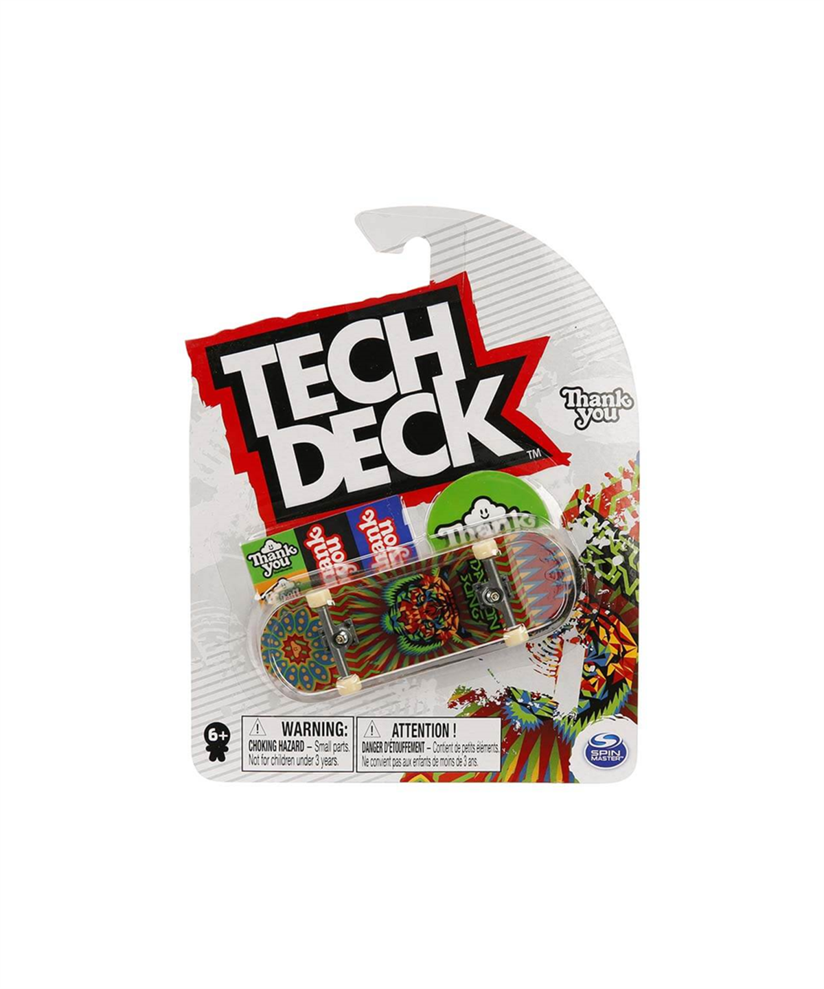 Breadcrumbut, Sunman, Tech Deck Parmak Kaykayı Tekli Paket 96 mm 91330 Thank You Kaplan