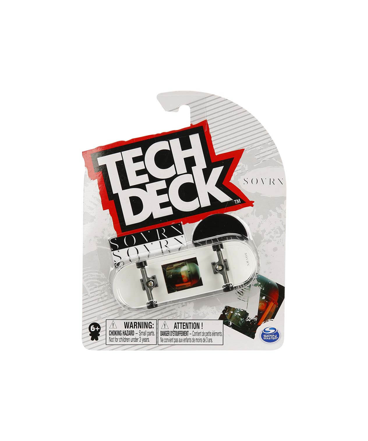 Breadcrumbut, Sunman, Tech Deck Parmak Kaykayı Tekli Paket 96 mm 91330 Sovrn Beyaz