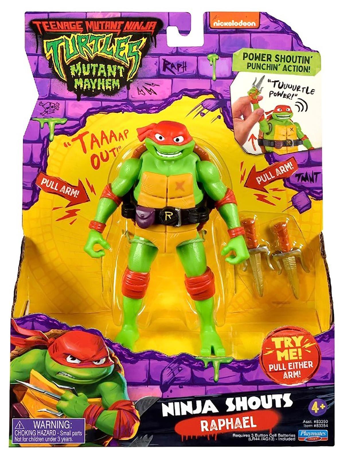 Breadcrumbut, Ninja Turtles, TMNT Ninja Turtles Delüks Aksiyon Figürler TU800000 Raphael