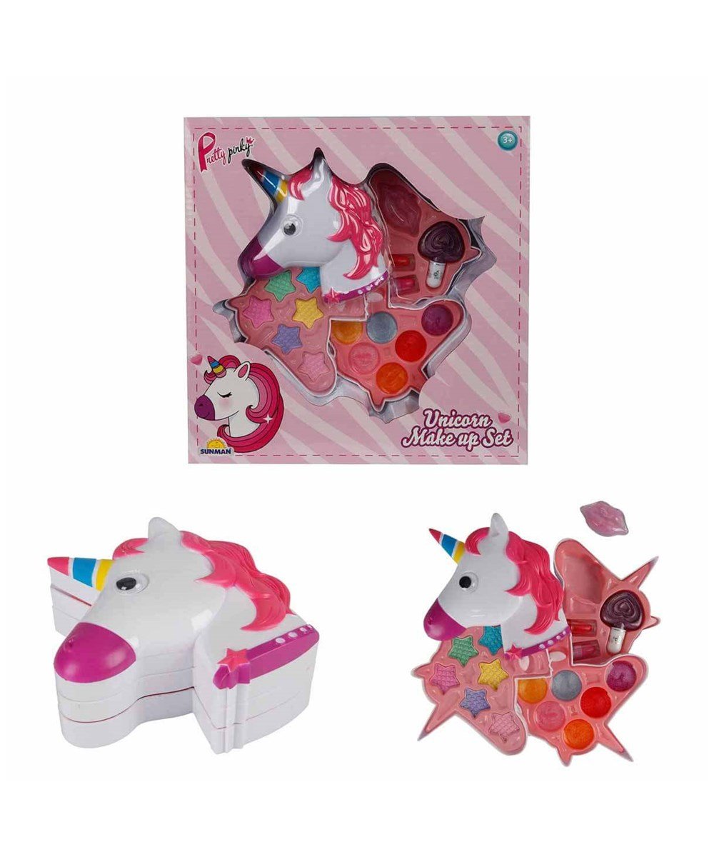 Breadcrumbut, Sunman, Unicorn Şekilli 3 Katlı Makyaj Güzellik Seti