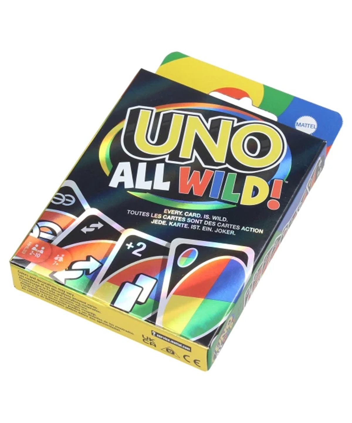 Breadcrumbut, Mattel Games, UNO All Wild HHL35 HHL33