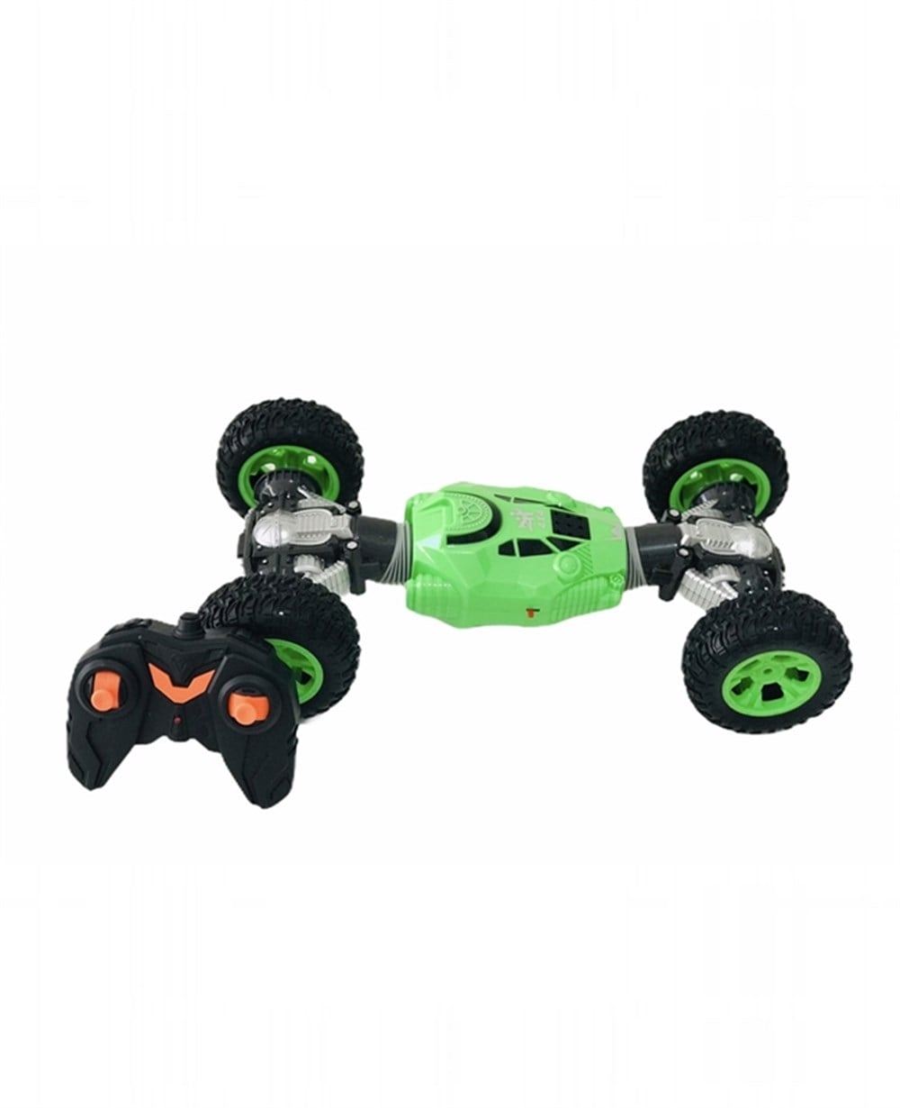 Breadcrumbut, CANEM OYUNCAK, Uzaktan Kumandalı Şarjlı Akrobatik Oyuncak Araba 76770 Yeşil