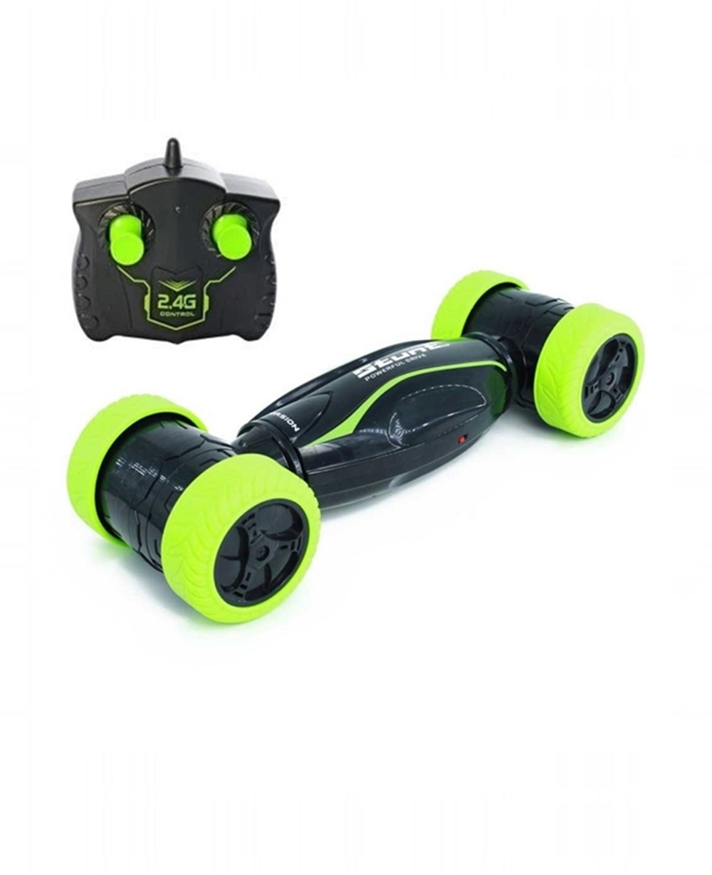 Breadcrumbut, CANEM OYUNCAK, Uzaktan Kumandalı Şarjlı Akrobat Araba 71294 Yeşil