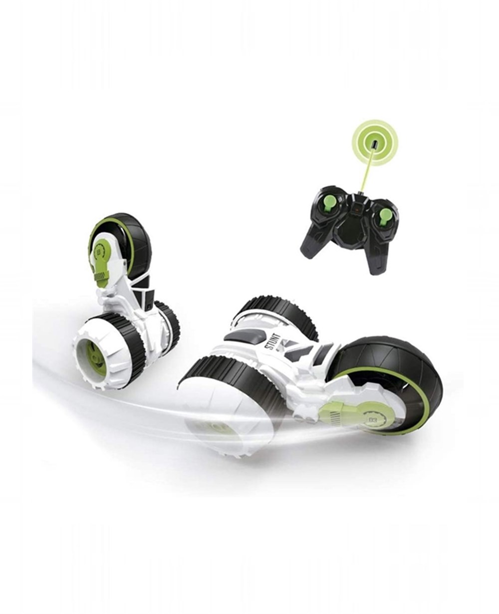 Breadcrumbut, ASYA OYUNCAK, Uzaktan Kumandalı Şarjlı Akrobat Araba 13416 Beyaz