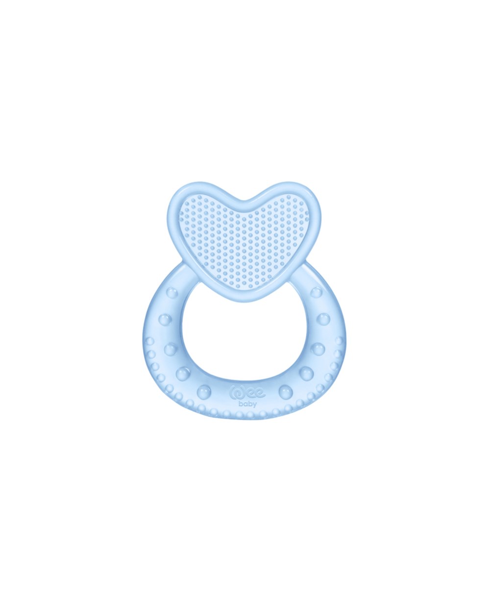 Breadcrumbut, WEE BABY, Wee Baby Kalpli Silikon Diş Kaşıyıcı 912 Mavi