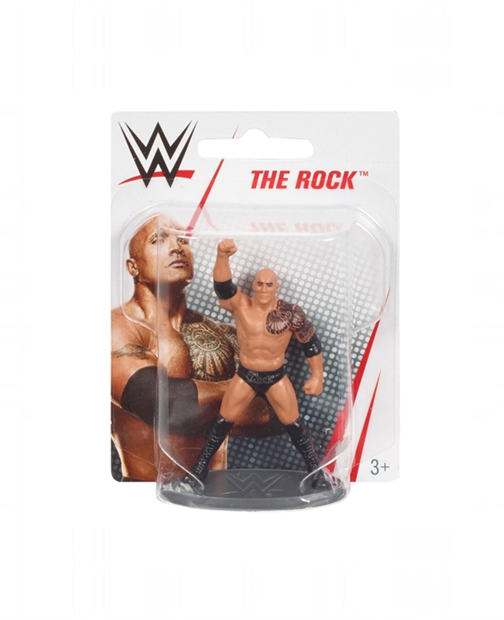 Breadcrumbut, WWE, WWE Mini Figürler GGJ18 GGJ20 The Rock