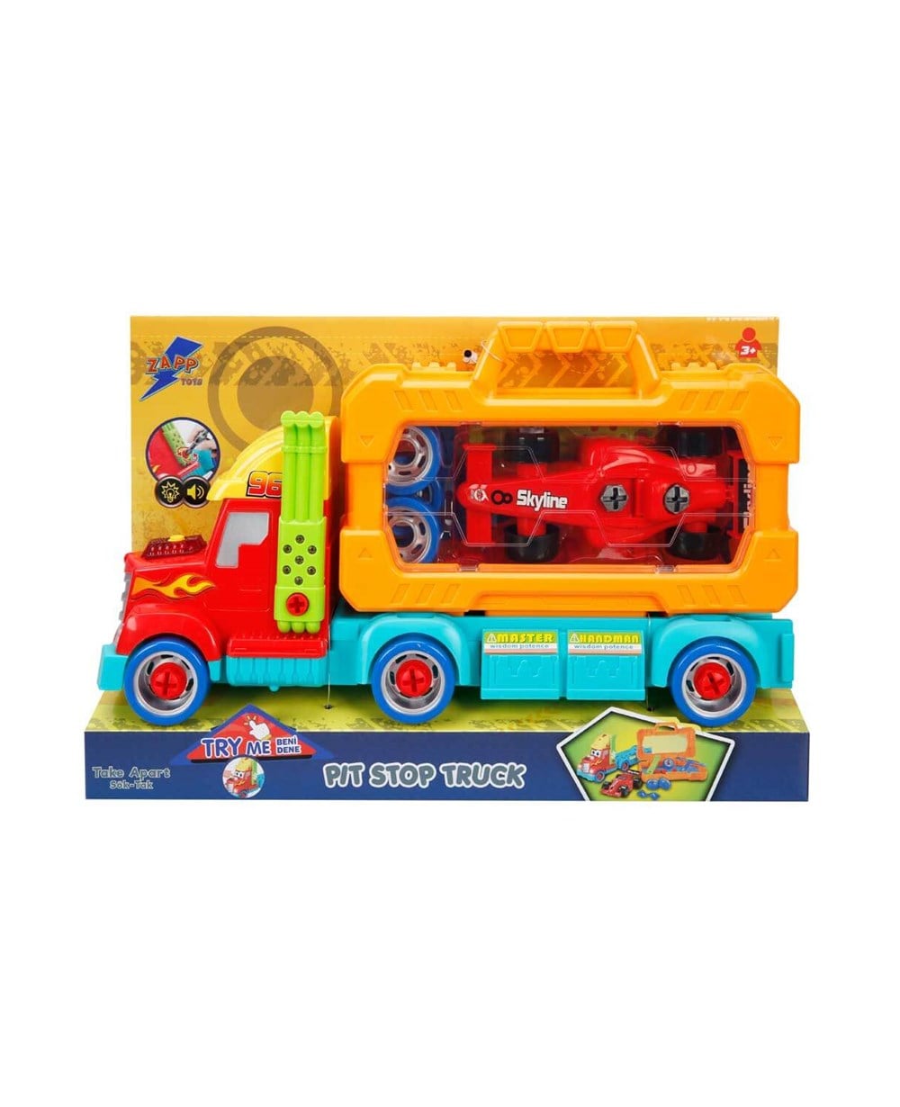Breadcrumbut, Sunman, Zapp Toys Sesli ve Işıklı Sök Tak Çantalı Formula 1 Oyun Seti