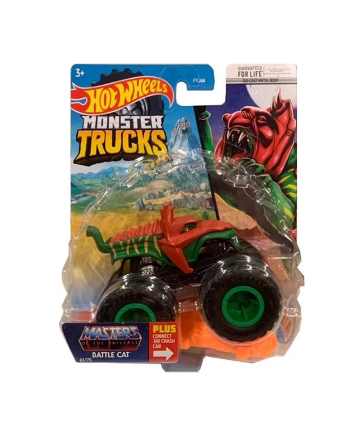 Çek-Bırak ve Sürmeli Arabalar, Hot Wheels, 1:64 Hot Wheels Monster Trucks Araba FYJ44 HHG80 Masters
