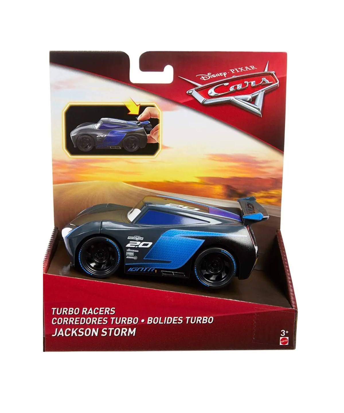 Çek-Bırak ve Sürmeli Arabalar, ŞİMŞEK MCQUEEN, Cars Çek Bırak Araçlar Jackson Storm FYX39 FYX41