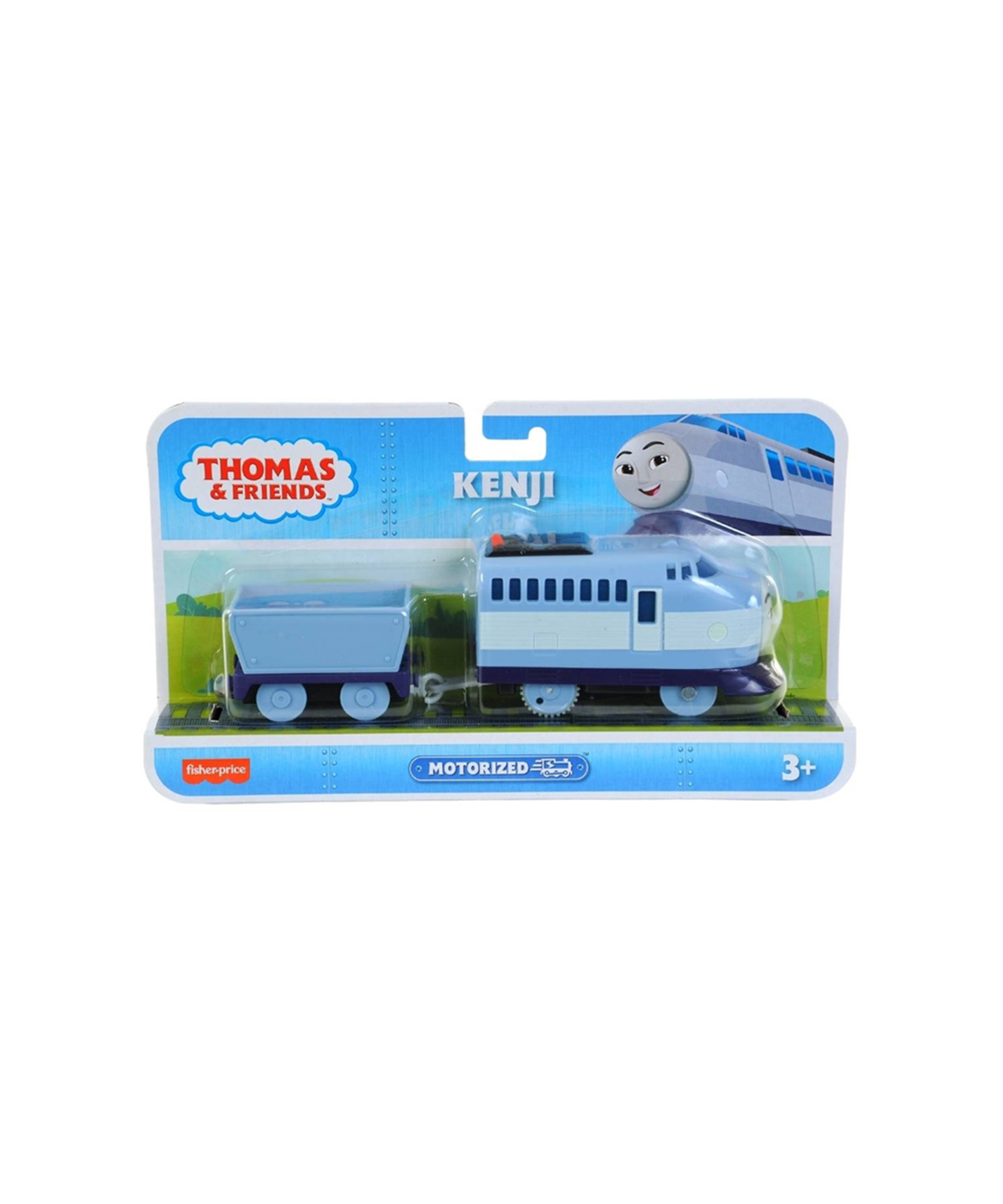 Çek-Bırak ve Sürmeli Arabalar, Thomas ve Arkadaşları, Fisher Price Thomas Motorlu Büyük Tekli Trenler HFX93 HHN40 Kenji