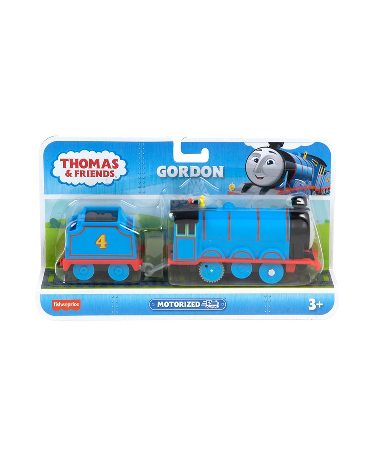 Çek-Bırak ve Sürmeli Arabalar, Thomas ve Arkadaşları, Fisher Price Thomas Motorlu Büyük Tekli Trenler HFX93 HDY65 Gordon
