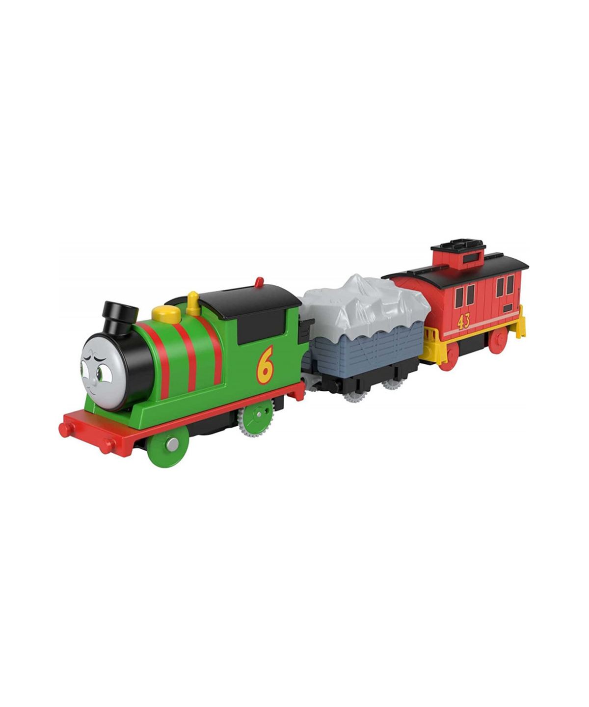 Çek-Bırak ve Sürmeli Arabalar, Thomas ve Arkadaşları, Fisher Price Thomas ve Arkadaşları Büyük Tekli Tren HFX97 HHN44 Percy Brake Car Bruno