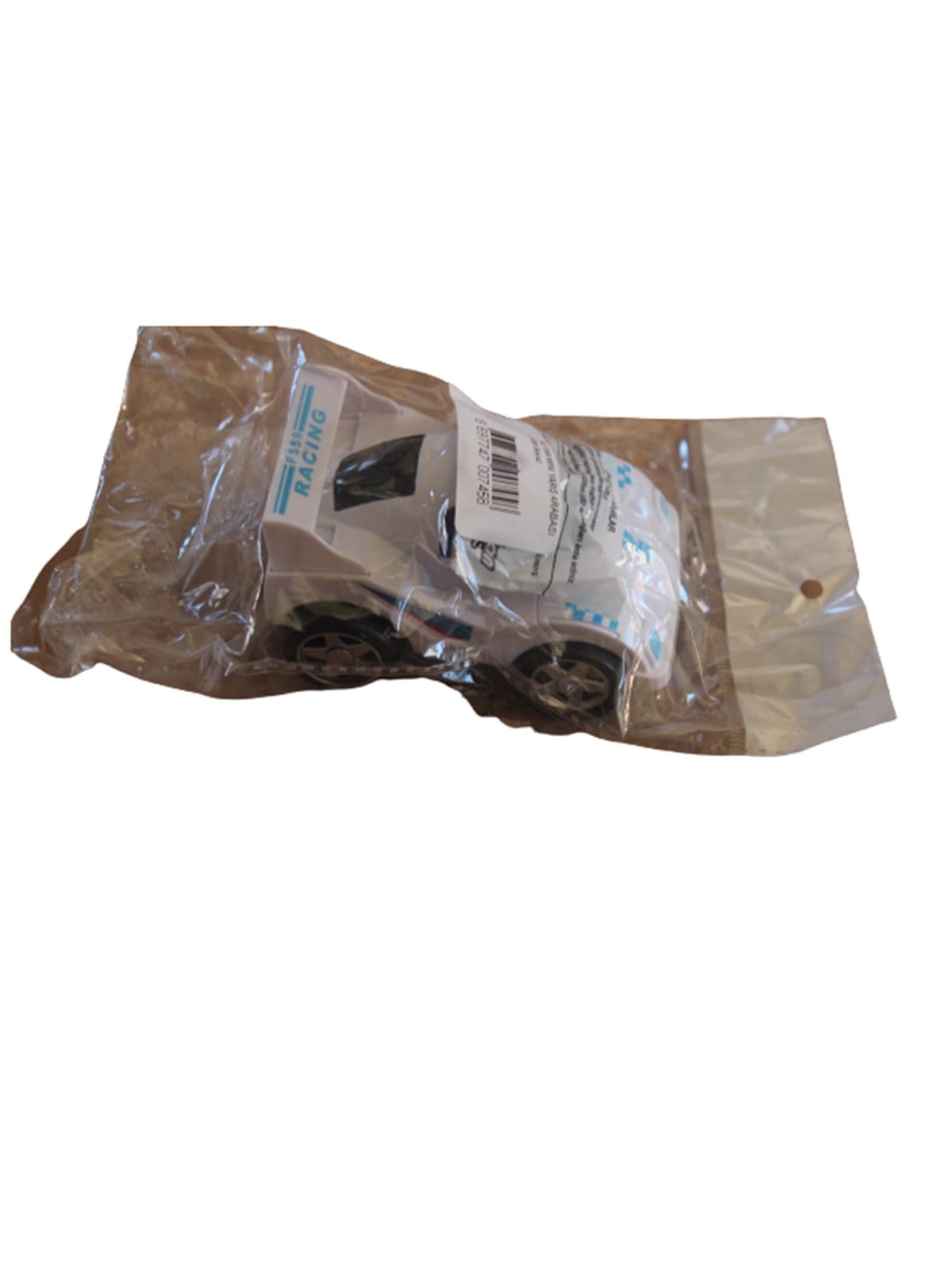 Çek-Bırak ve Sürmeli Arabalar, Furkan Toys, Furkan Toys Mini Yarış Arabası 27099 Beyaz
