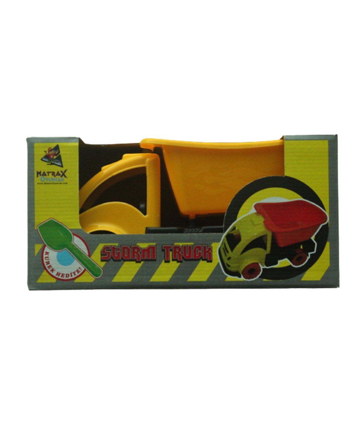 Çek-Bırak ve Sürmeli Arabalar, MATRAX, Matrax Storm Truck Damperli Kamyon Kutuda