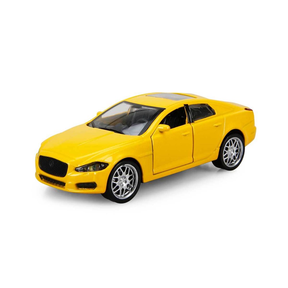 Çek-Bırak ve Sürmeli Arabalar, Sunman, Maxx Wheels Işıklı Spor Araba 12 cm 21040 Sarı Mustang