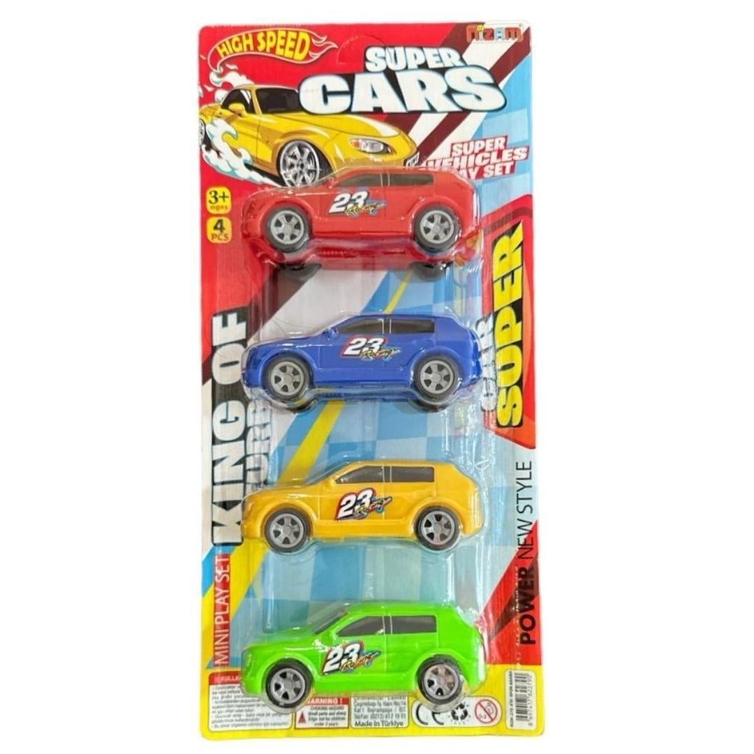 Çek-Bırak ve Sürmeli Arabalar, NİZAM PLASTİK, Nizam 4 lü Spor Araba
