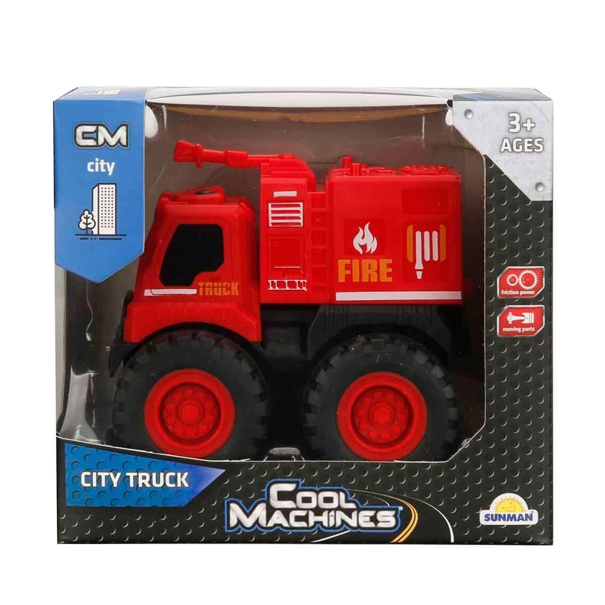 Çek-Bırak ve Sürmeli Arabalar, Sunman, Sürtmeli Şehir Aracı 47132 Kırmızı İtfaiye Aracı