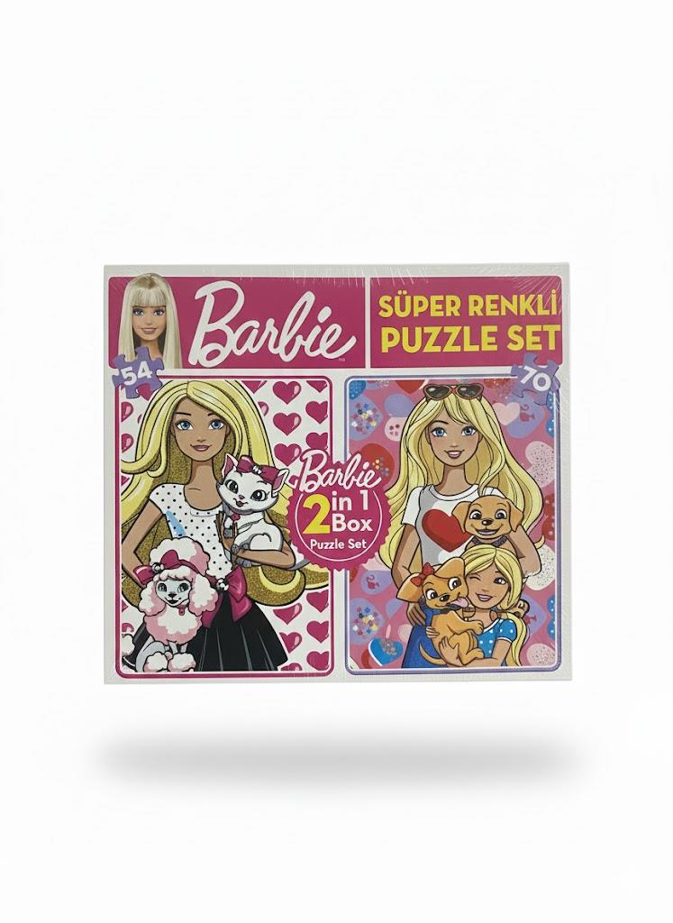 Çocuk Puzzle, DIYTOY, 2 in 1 Puzzle 54+70 Parça