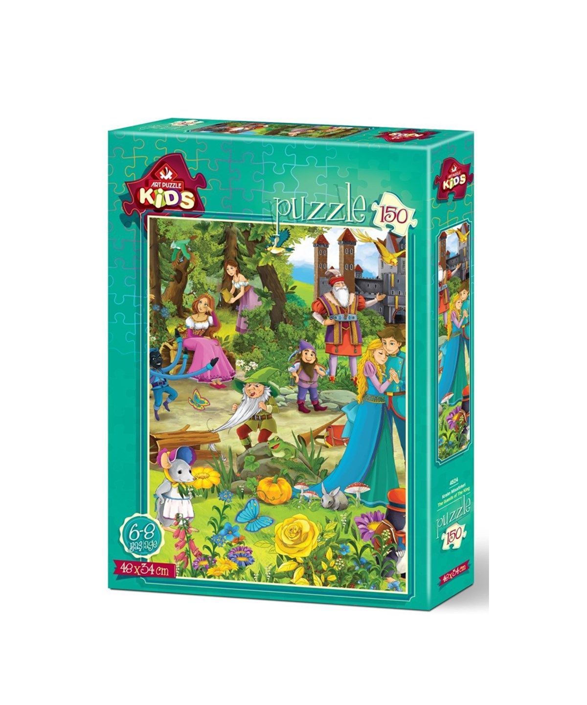Çocuk Puzzle, ART PUZZLE, Art Çocuk Puzzle Kralın Misafirleri - 150 PARÇA 4524
