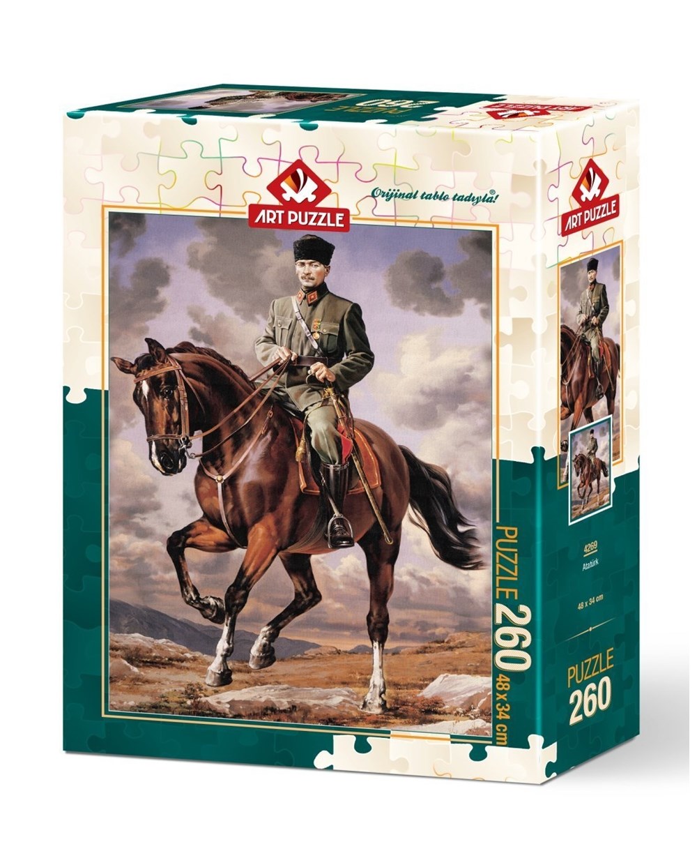 Çocuk Puzzle, ART PUZZLE, Art Puzzle Atatürk 260 Parça Puzzle 4269