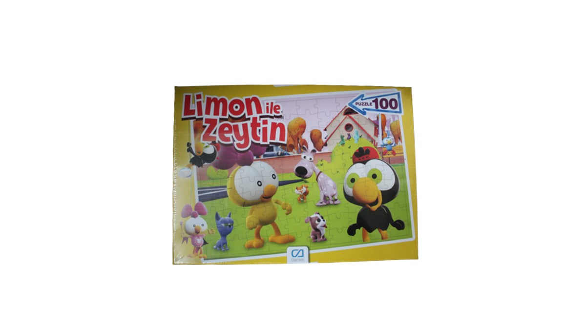 Çocuk Puzzle, CA Games, CA Games 5084-Limon İle Zeytin Puzzle 100
