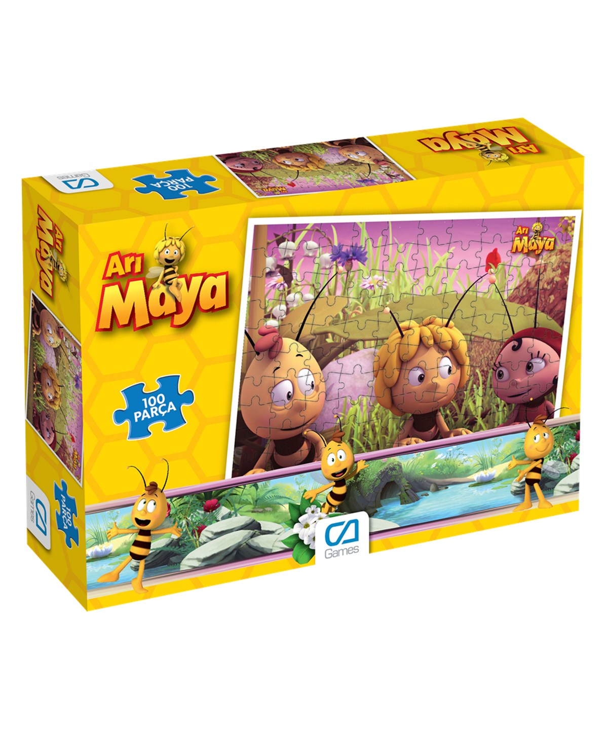 Çocuk Puzzle, CA Games, CA Games 5093 Arı Maya Puzzle 100