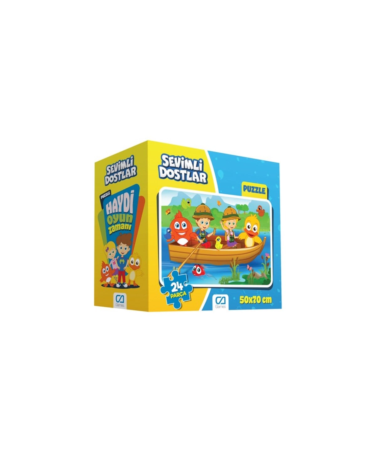 Çocuk Puzzle, CA Games, CA Games 5120 Sevimli Dostlar Yer Puzzle