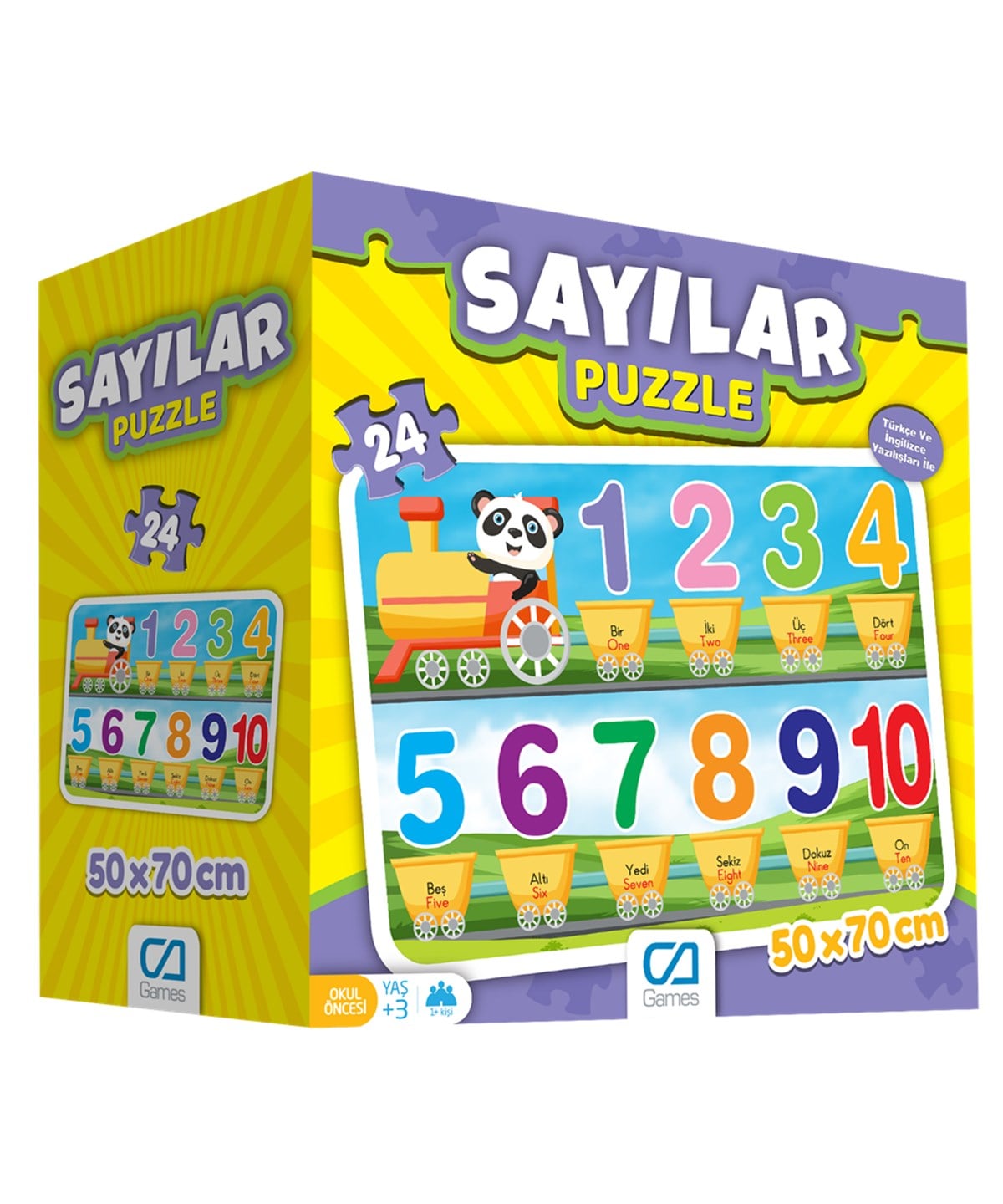 Çocuk Puzzle, CA Games, CA Games 5134 Sayılar Yer Puzzle