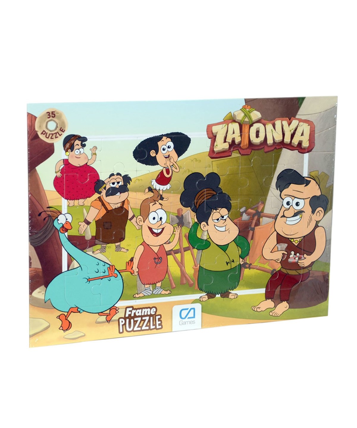 Çocuk Puzzle, CA Games, CA Games 5144 Zatonya Frame Puzzle 35 43344