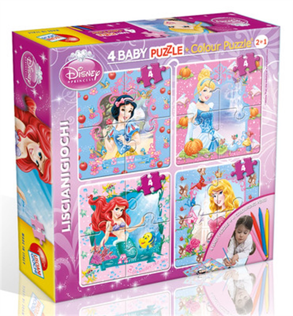 Çocuk Puzzle, Disney Planes, Disney Princess Büyük Parçalı Puzzle