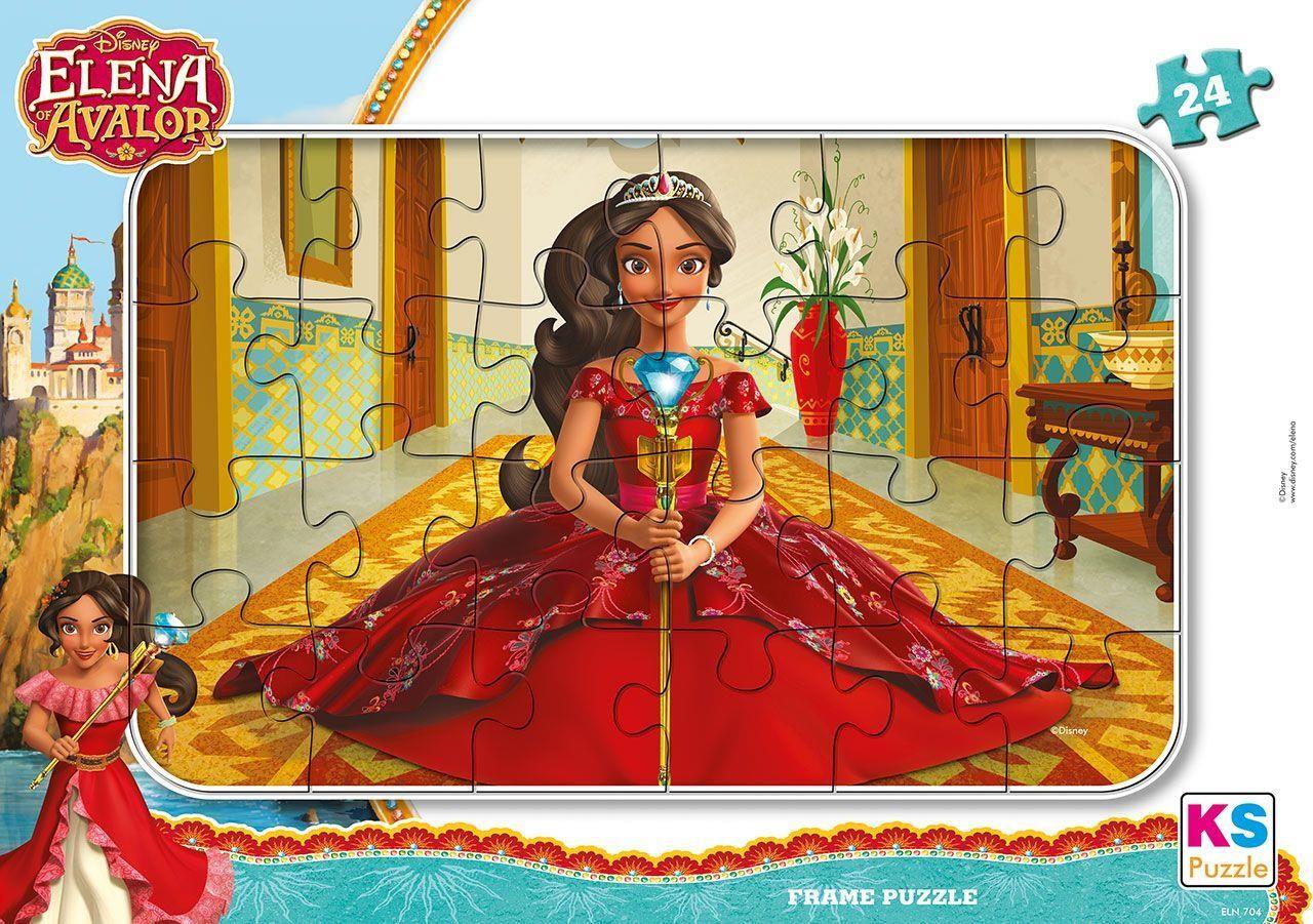 Çocuk Puzzle, KS GAMES, Elena Frame Puzzle 24 Parça
