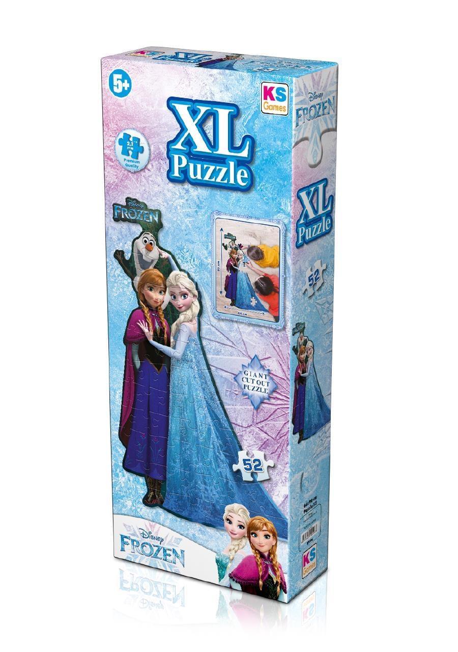 Çocuk Puzzle, KS GAMES, Frozen XL Puzzle 52 Parça 10906