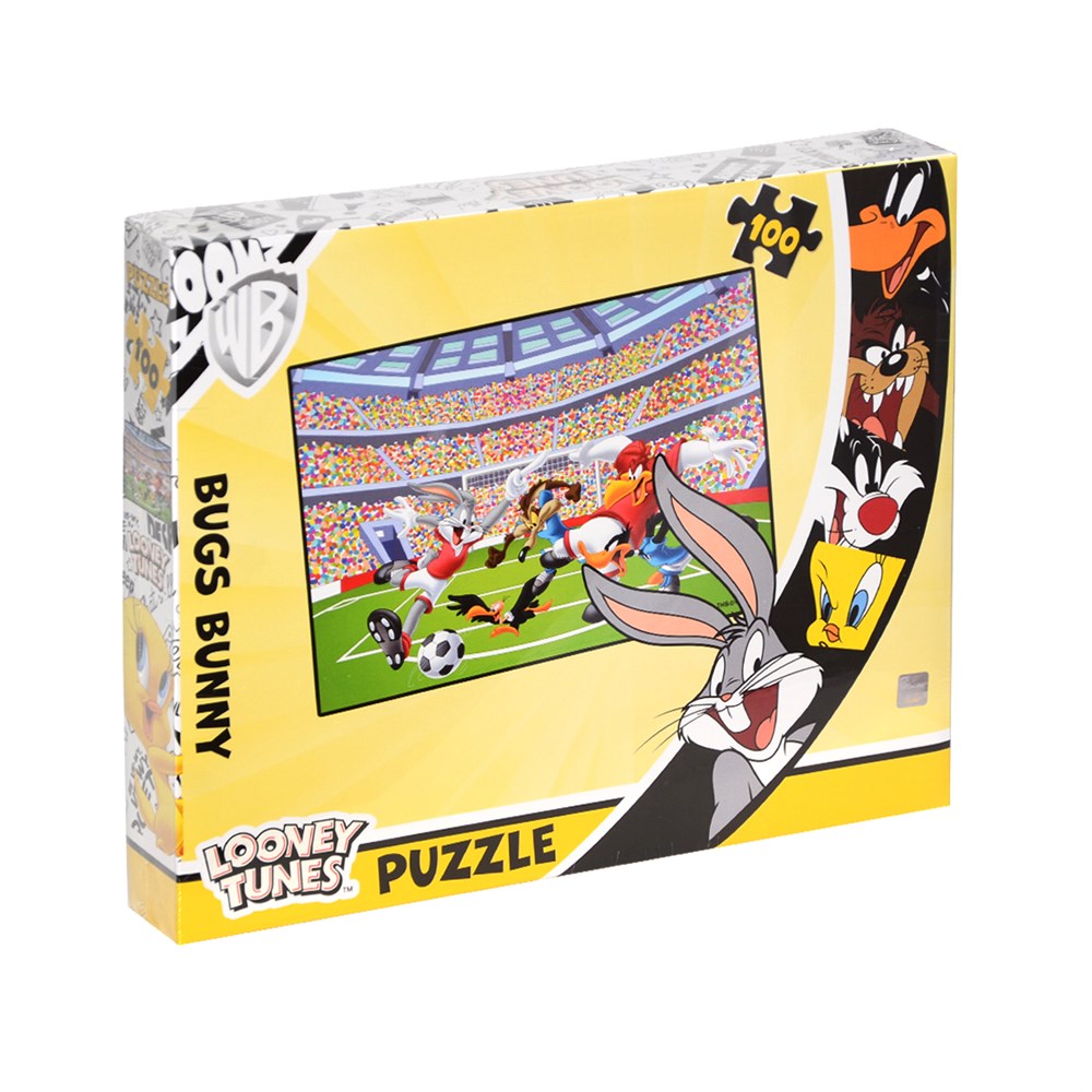 Çocuk Puzzle, Laço Kids, Looney Tunes Bugs Bunny Puzzle 100 Parça Çocuk Yapboz
