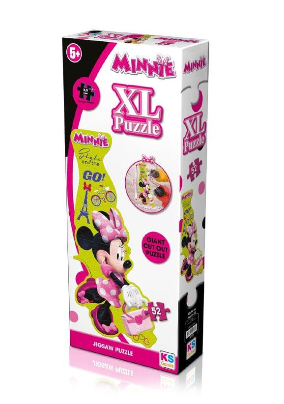 Çocuk Puzzle, KS GAMES, Minnie XL Puzzle 52 Parça 10703