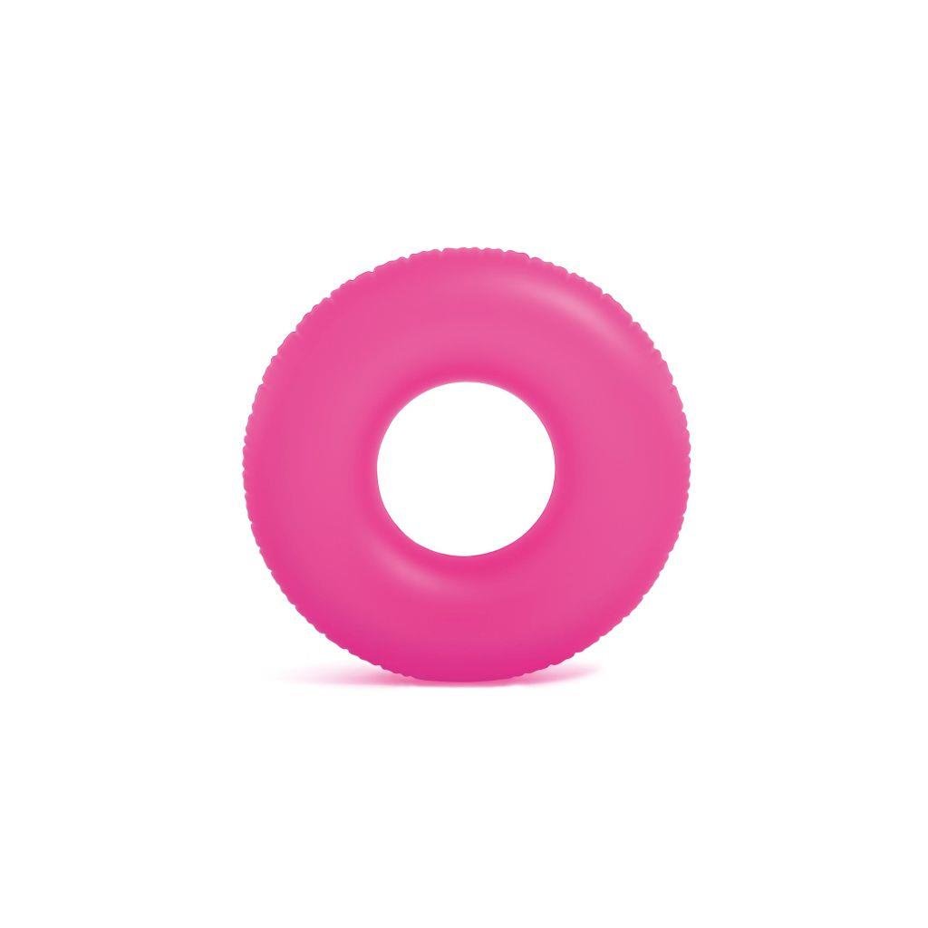 Deniz ve Havuz Ürünleri, intex, Intex Neon Renkli Simit 91 cm 9+ Yaş 52623 Pembe