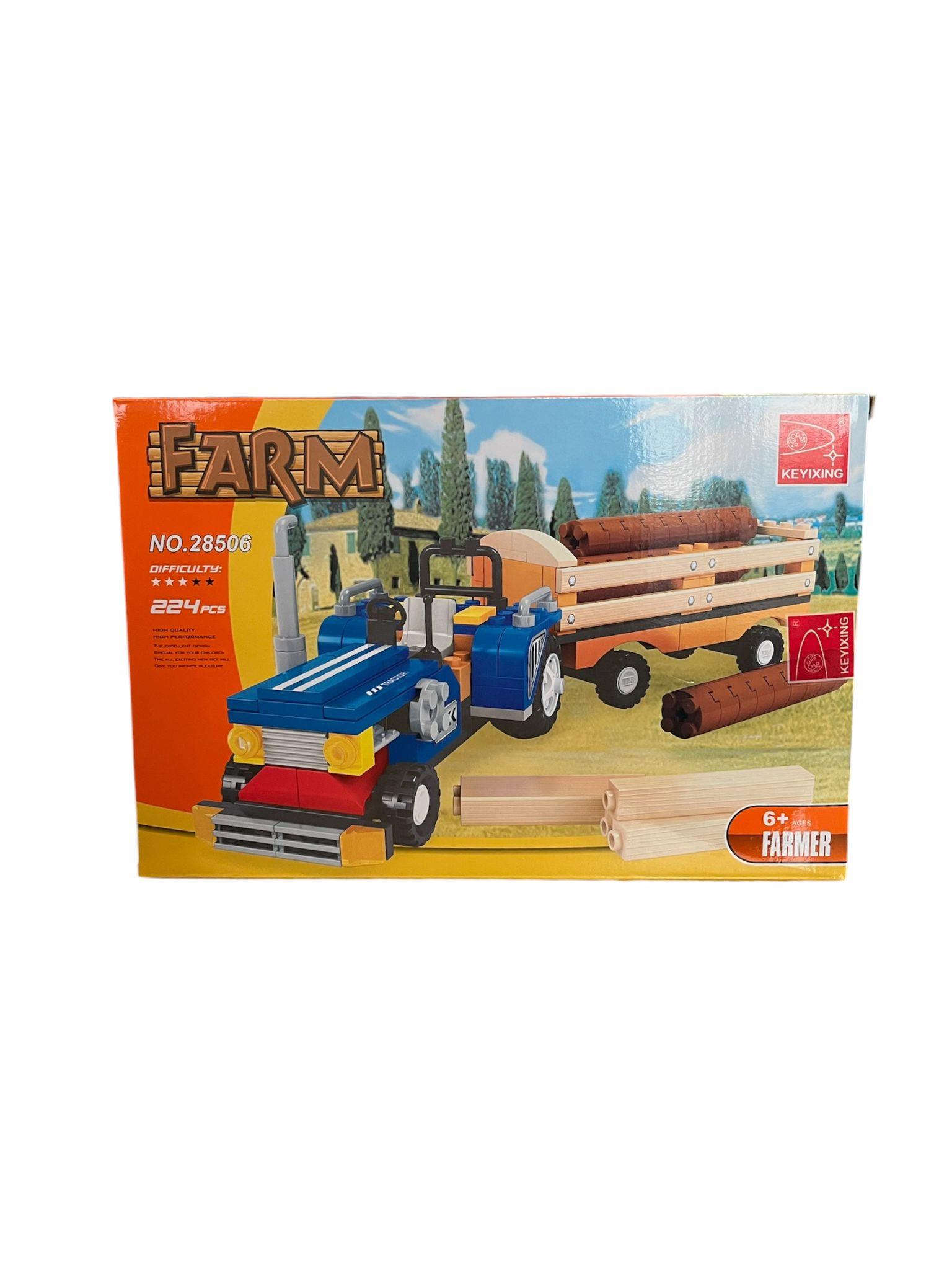 Diğer Lego Setleri, MEGA OYUNCAK, Ausini Çiftçi Set 224 Parça