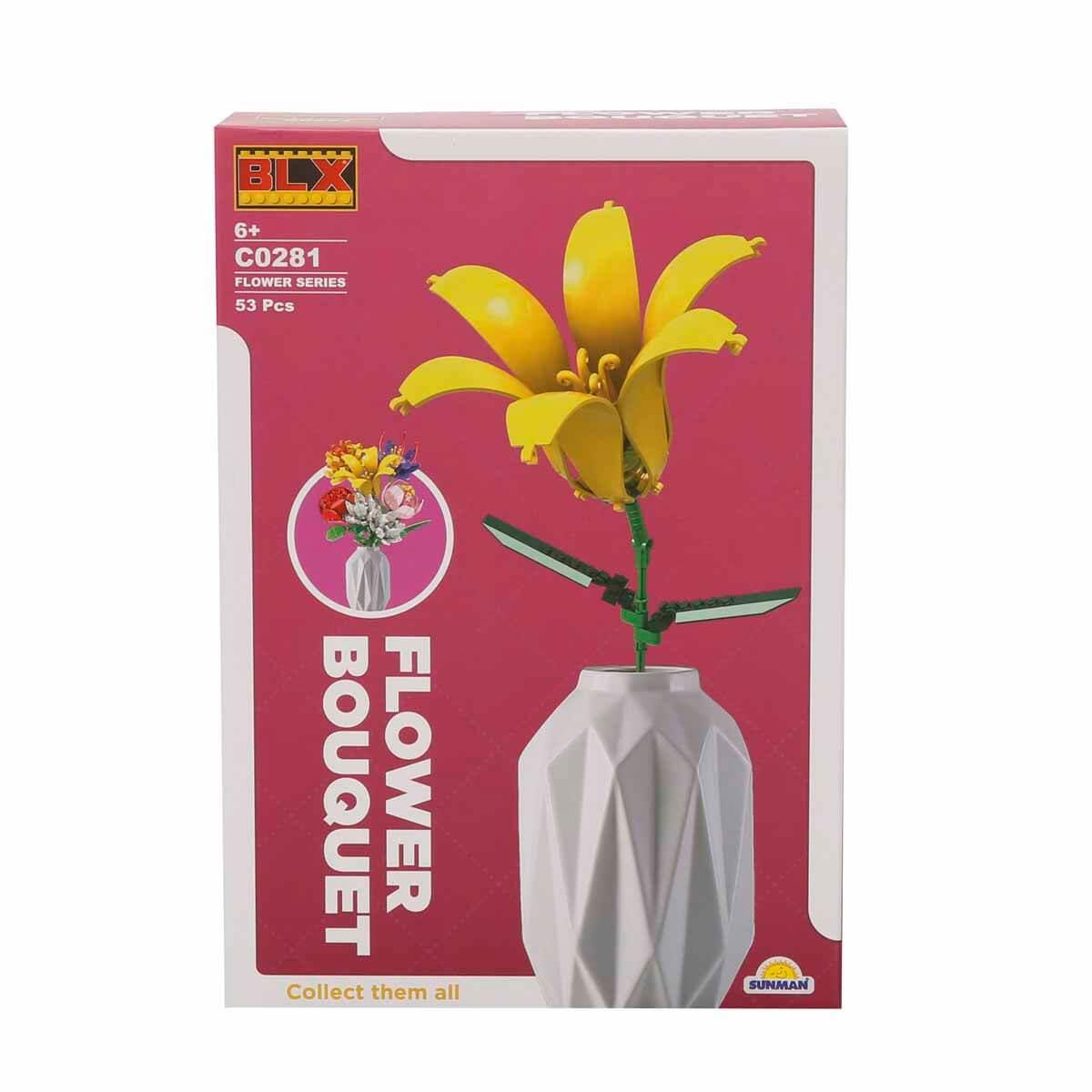 Diğer Lego Setleri, Sunman, BLX Çiçek Buketleri C0281 92502 Sarı Çiçek 53 Parça